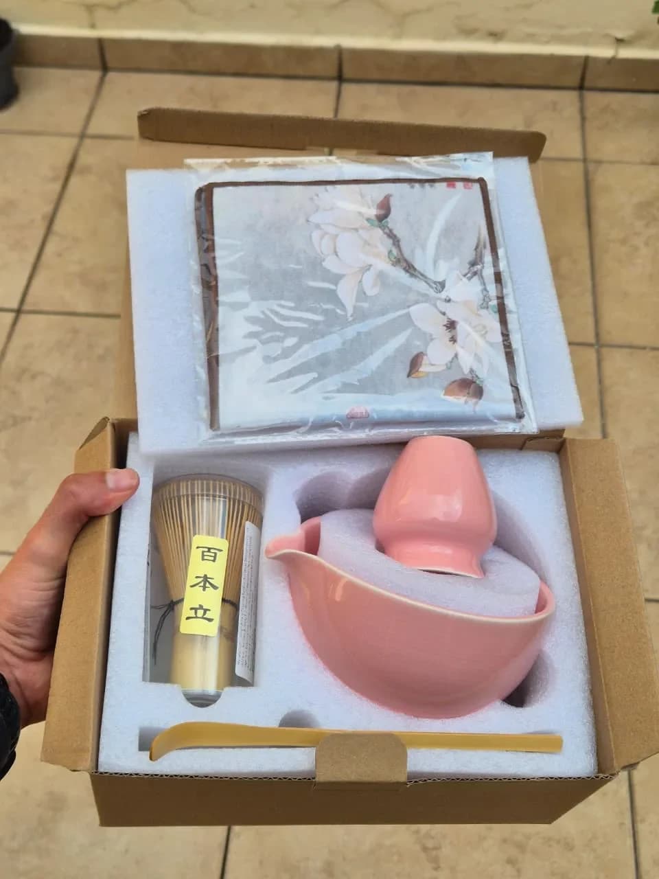 Kit Ceremonial de Matcha – Edición Sakura Pink