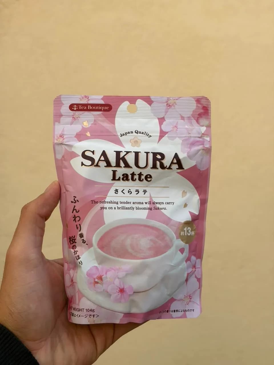 Tea Boutique · Instant Sakura Latte
