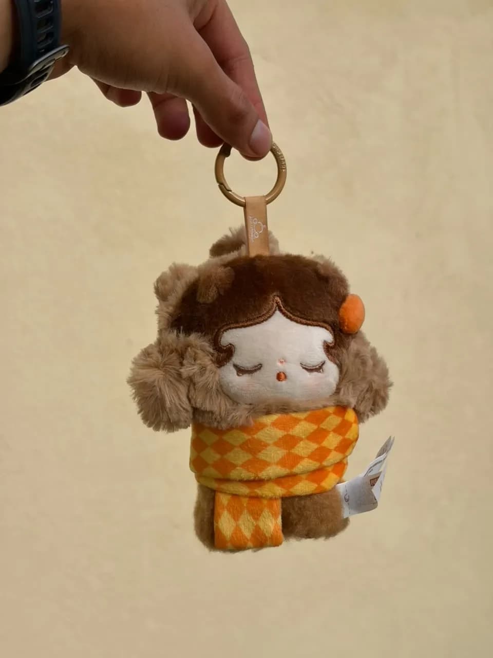 POP MART x SKULLPANDA · Everyday Wonderland Series Plush Hanging Card / Llavero