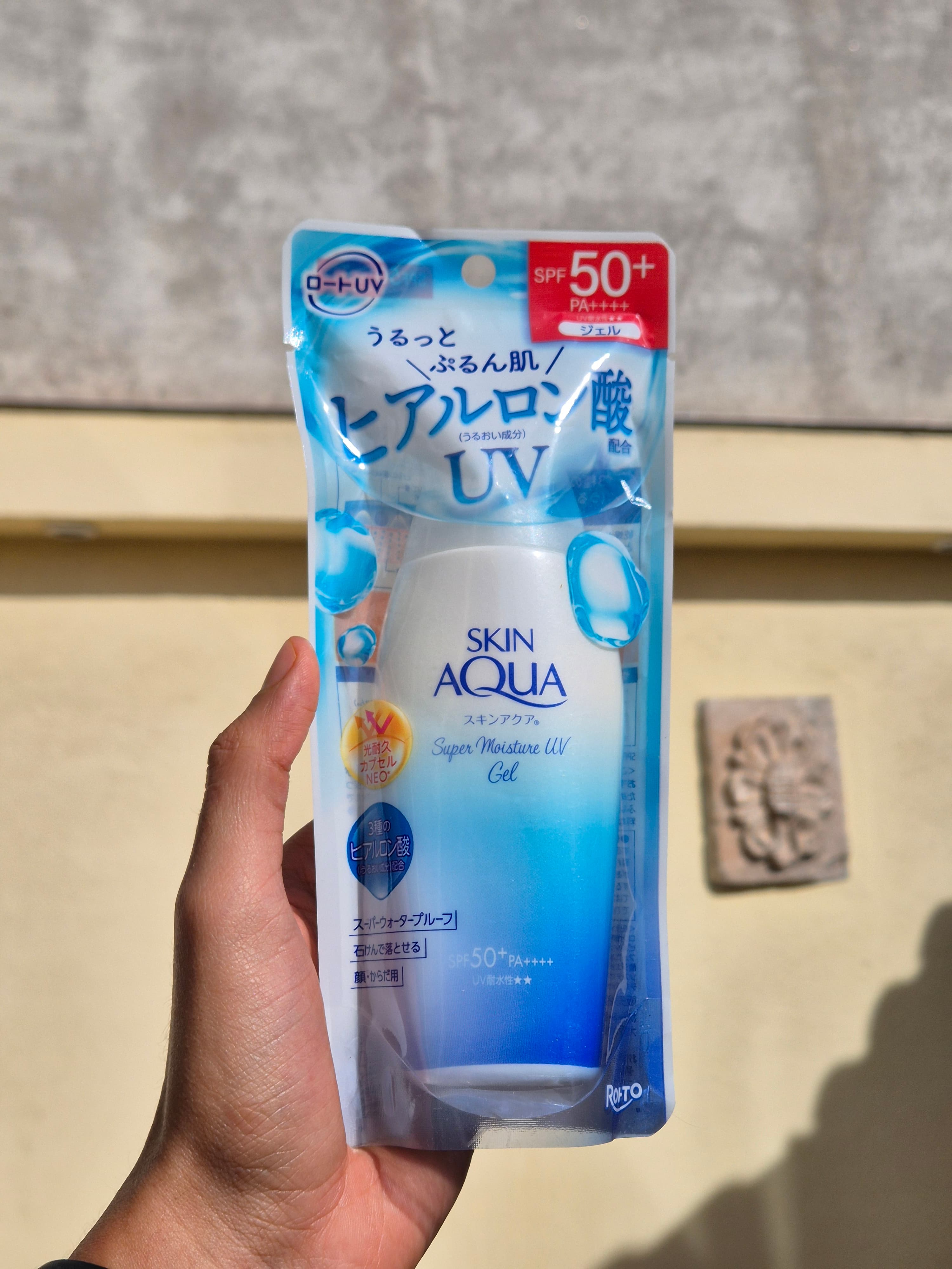 Protector solar Skin Aqua UV Super Moisture Gel SPF 50+ PA++++