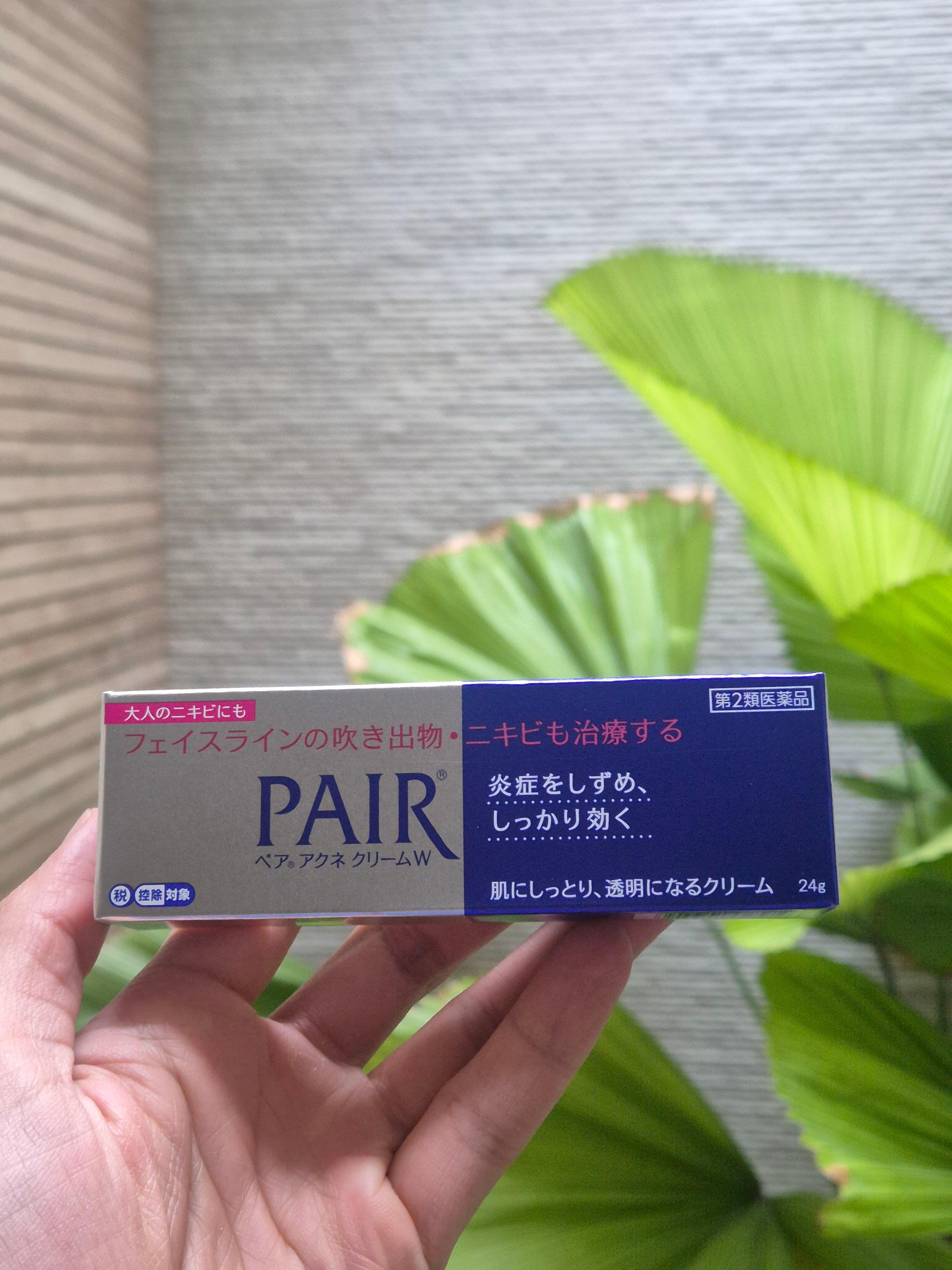 Crema Antiacné Japonesa Pair Acne Cream W (24g)