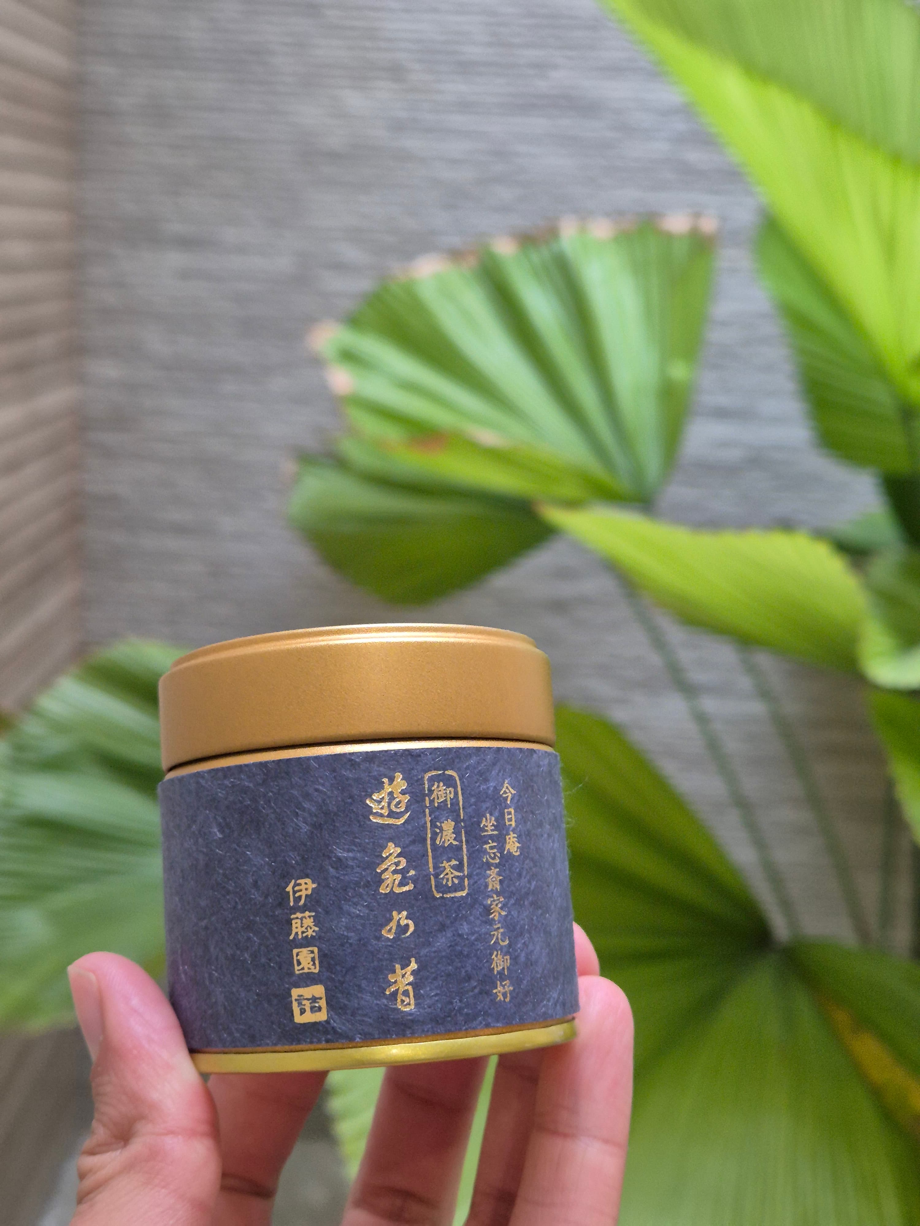 Matcha Japonés Uji Ceremonial (Edición Premium Negra)